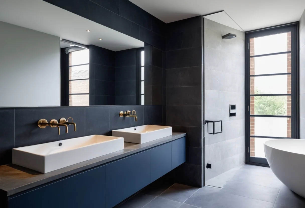 Salle de bain en pierre naturelle